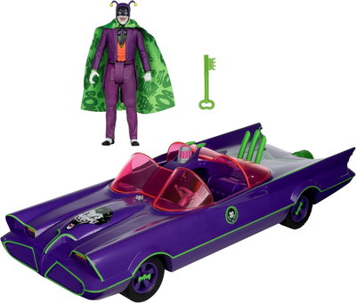 McFarlane Toys - DC Retro Batmobile & The Joker (Batman 66')