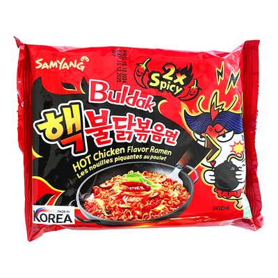 Buldak Chicken Ramen Ultra Spicy (Ramen sabor pollo ultra picante)