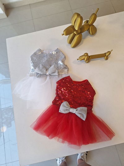 Vestido navidad t-salchichas