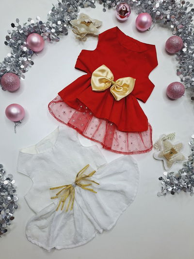 Vestido navideño clasico T-comun