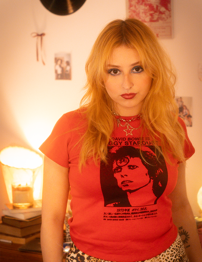 baby tee 'david bowie'