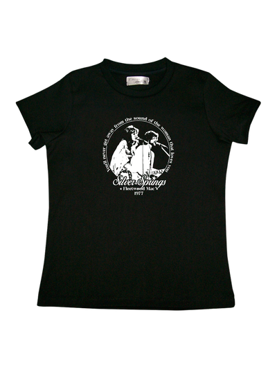 baby tee 'silver springs'