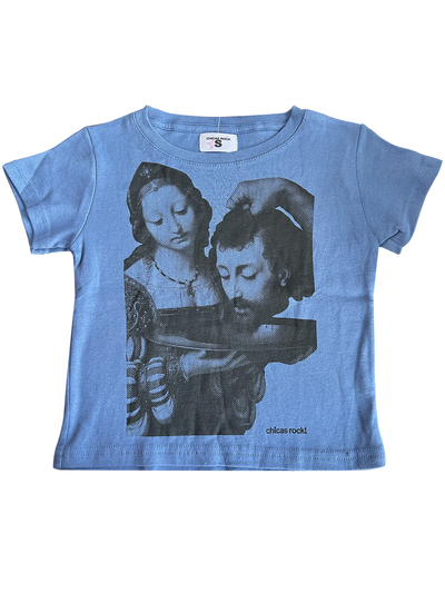 baby tee 'salomé' azul - sale