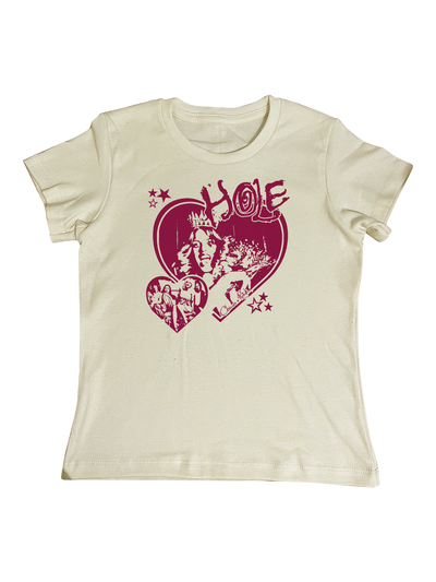 baby tee 'hole' - sale