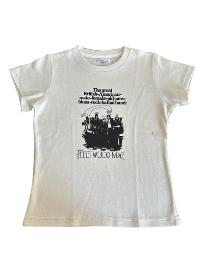 baby tee 'fleetwood mac'
