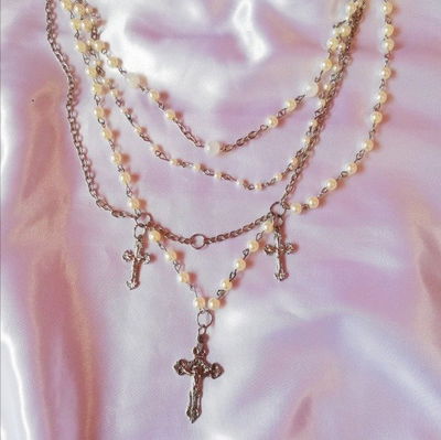 collar my immortal (blanco)