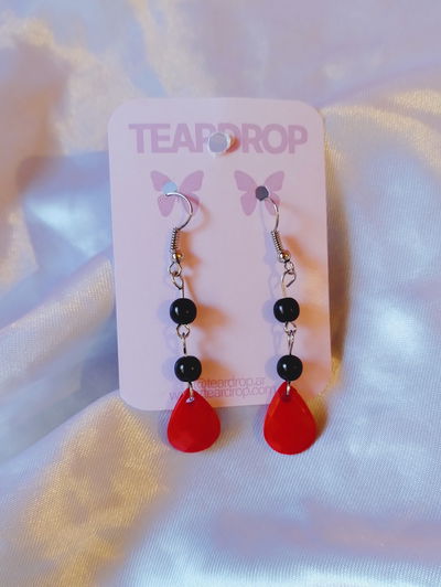 aros loop (rojo/negro)