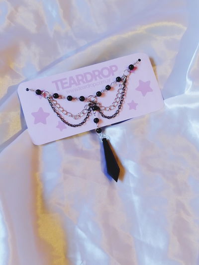 collar loop (negro)