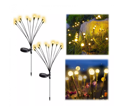 LUCES SOLARES LED PARA JARDIN EXTERIOR 