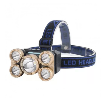 LINTERNA MINERO VINCHA LED RECARGABLE