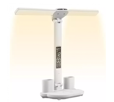 LAMPARA ARTICULABLE CON RELOJ DIGITAL