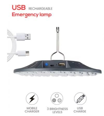 LUZ LED DE EMERGENCIA RECARGABLE 200W
