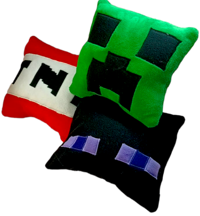 Almohada Minecraft Varios Diseños