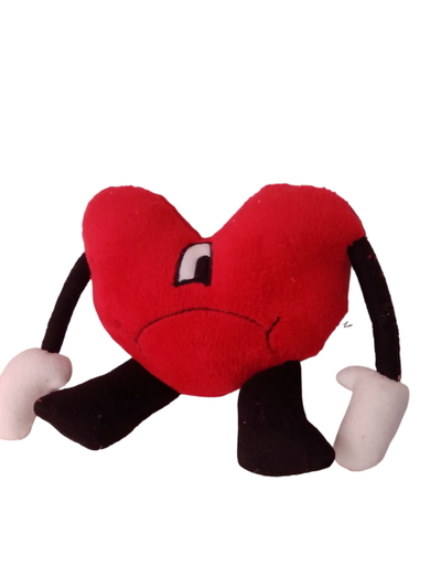 Peluche Corazón Bad Bunny Un Verano Sin Ti Artesanal 25cm