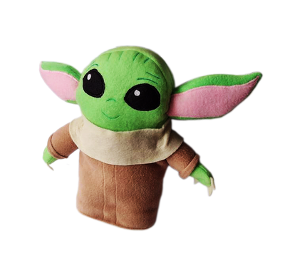 Peluche Baby Yoda Grogu Mandalorian Grande 30cm Artesanal