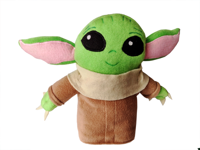 Peluche Baby Yoda Grogu Mandalorian Grande 30cm Artesanal