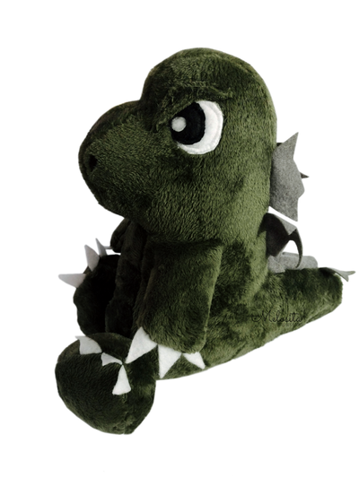 Peluche Grande Godzilla Artesanal 32cm