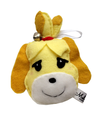 Peluche Colgante Llavero Animal Crossing Artesanal