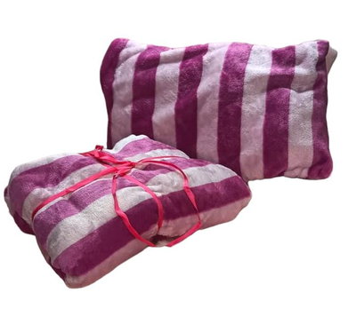 Combo Manta + Almohada Chica Polar 