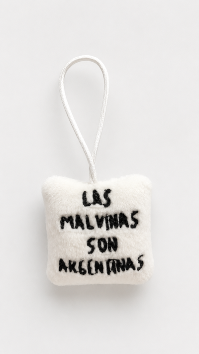Llavero Peluche Las Malvinas Son Argentinas 6cm