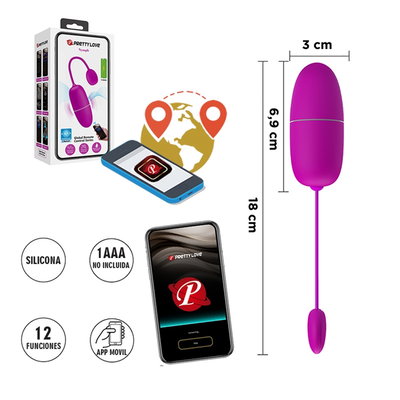 Huevito Vibrador a Bluetooth con App
