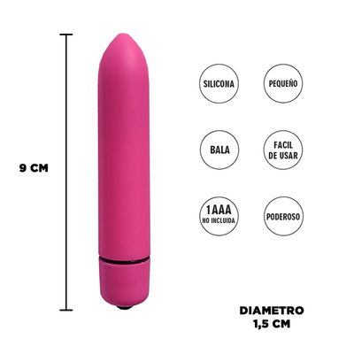 Bala Balita Vibradora Rosa 