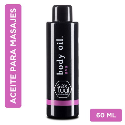 Aceite para Masajes sabor y aroma UVA 60ml