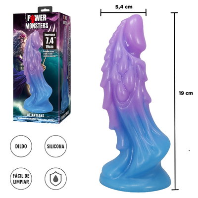 Consolador Monster 19x5,4cm