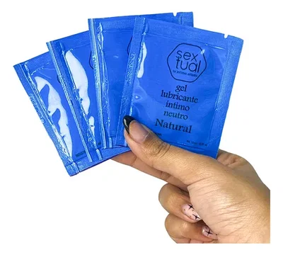 Gel Lubricante Neutro Sextual PACK X4 10ml c/u