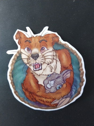 Sticker Nutria