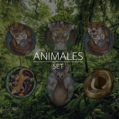 Sticker set - Animales