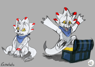 Sticker set Gammamon