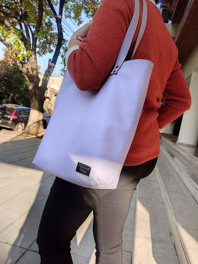 Shopping bag Alhambra lila