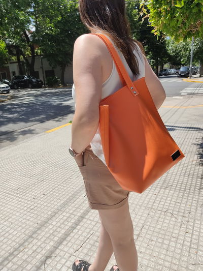 Shopping bag Alhambra naranja