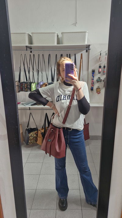 Bandolera Nazarí bordo