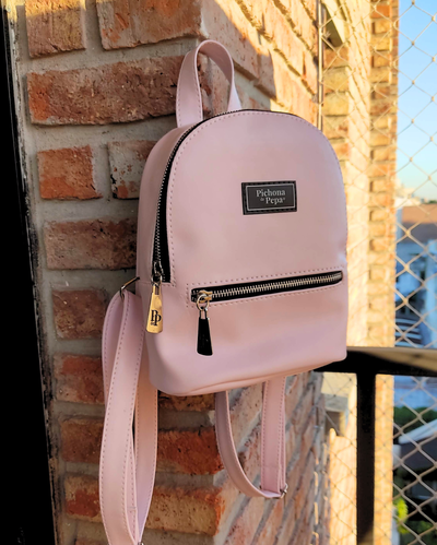 Mochila Josefa mini rosa