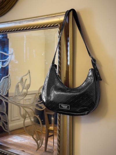 Mini bag Carmela negro trama