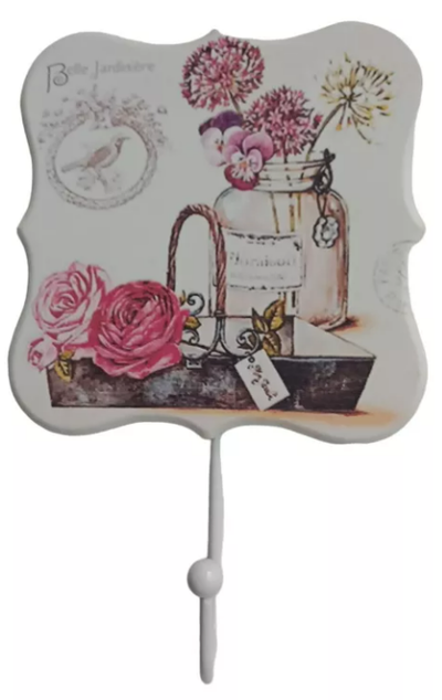 Perchero Porta Llaves corazón Shabby Vintage Regalos Deco