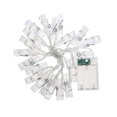 Luces Led Guirnalda Diseño Broches