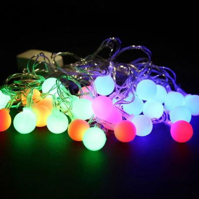Luces Led Guirnalda Decorativas Frío Cálido Multicolor