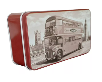 Latas Alargadas Diseño Londres París Usa retro Vintage