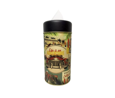 Latas Tambo Pico Vertedor Tapa Hermética Retro Vintage