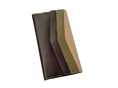 Billeteras De Fino Cuero triple tipo Sobre