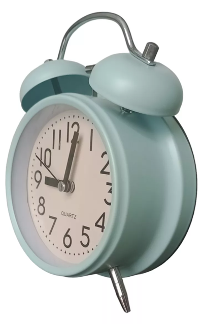 Reloj Despertador Grande Retro Vintage Campanilla Colores