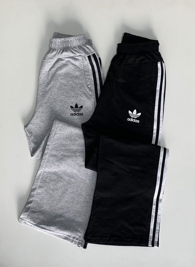 Palazzo Adidas gris 