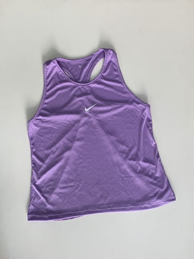 Musculosa red espalda lila T.4