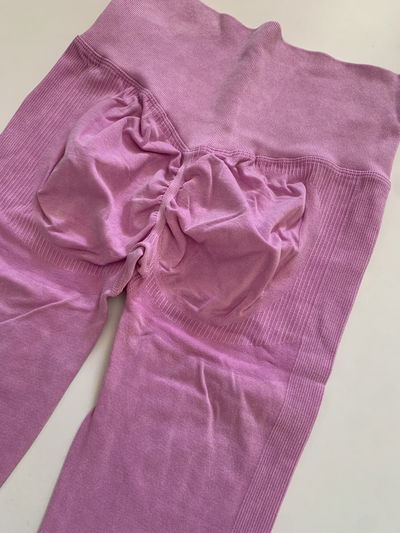Calza push up rosa prelavada faja PREMIUM 