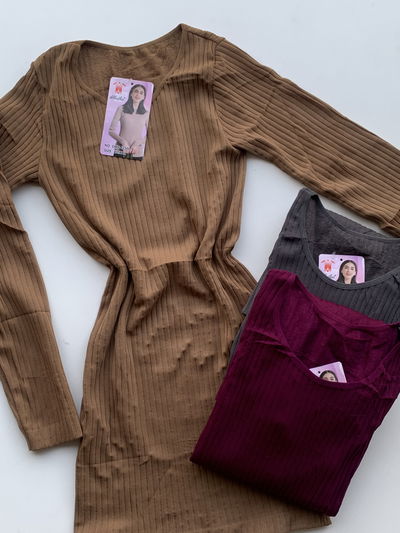 Vestido térmico de morley Camel 