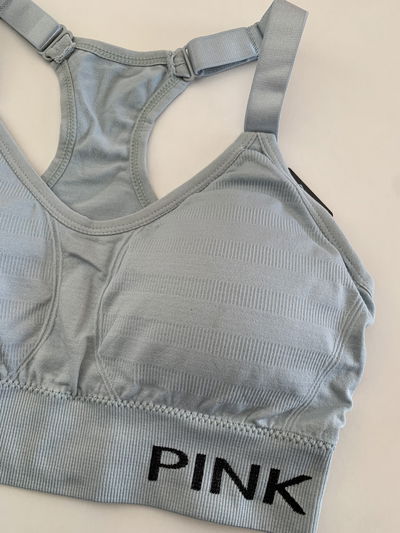 Top deportivo gris 