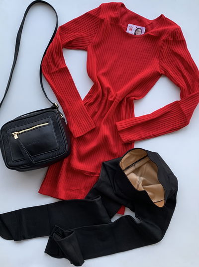 Vestido térmico de morley Rojo